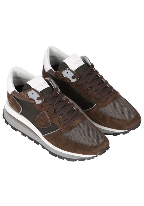 Tropez Haute Men's Brown Sneakers PHILIPPE MODEL |  | TKLUW023