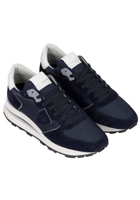 Tropez Haute Men's Blue Sneakers PHILIPPE MODEL |  | TKLUW025