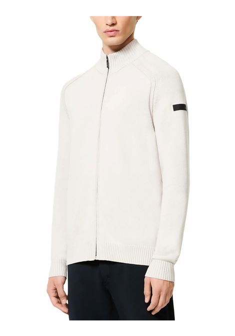 Cotton Plain Full Zip Knit Ice RRD | Knitwear | W2514208