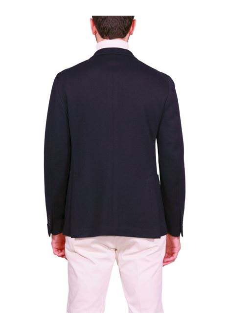 Blazer Monopetto Strutturato in Lana Prevalente Blu TAGLIATORE | Giacche | 1SMJ22K-AI340209B3459