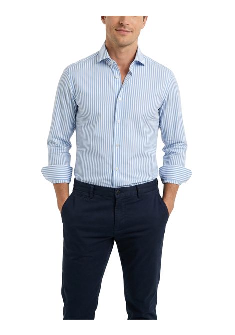 Camicia Sartoriale | Righe Azzurre BARBA | Camicie | 540810001