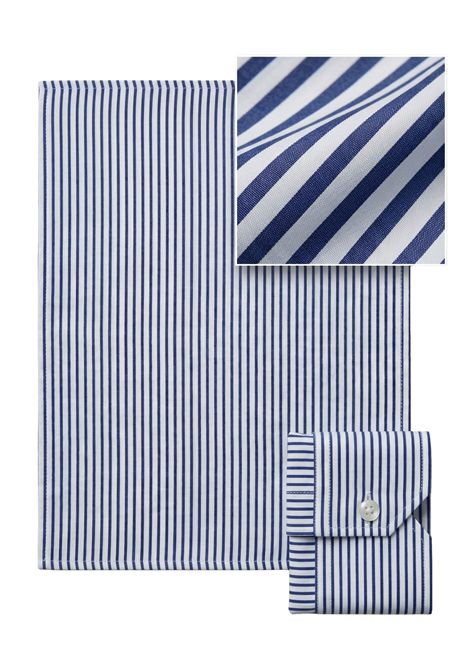 Camicia  Sartoriale | Righe Blu BARBA | Camicie | 540820002