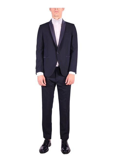 Shawl Collar Satin Suit BHARNABA | Suits | AB21289