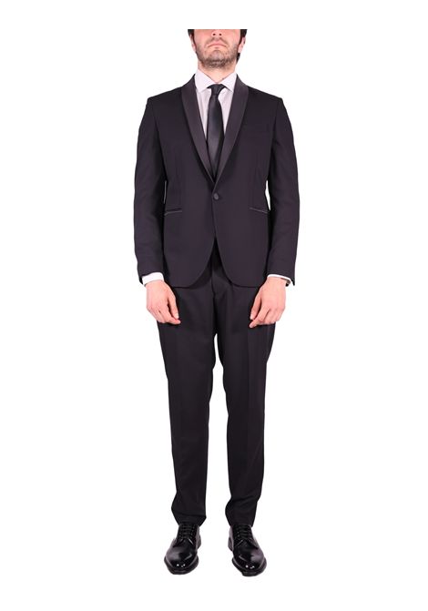 Shawl Collar Satin Suit BHARNABA | Suits | AB21299