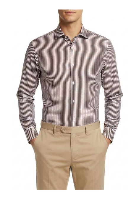 Camicia Stripe moro - Slim Fit CONTI FRANGIPANI | Camicie | 660349