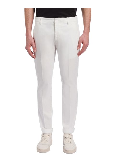 Pantaloni Gaubert slim in gabardina leggera DONDUP | Pantaloni | UP235-GSE046U-PTD000