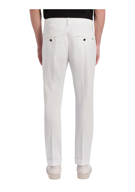 Pantaloni Gaubert slim in gabardina leggera DONDUP | Pantaloni | UP235-GSE046U-PTD000