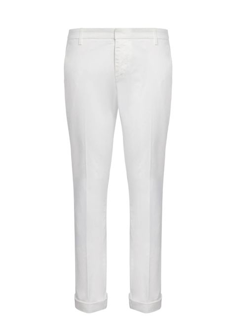 Pantaloni Gaubert slim in gabardina leggera DONDUP | Pantaloni | UP235-GSE046U-PTD000