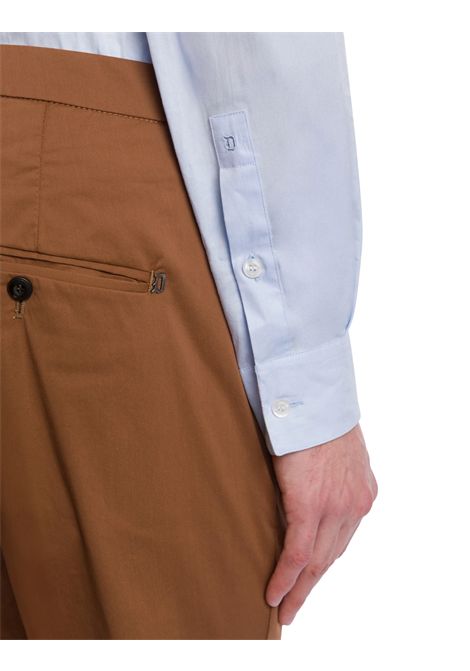 Pantaloni Alfredo slim in popeline cotone e nylon DONDUP | Pantaloni | UP518-PS0020U-002024