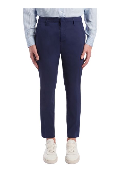 Pantaloni Alfredo slim in popeline cotone e nylon DONDUP | Pantaloni | UP518-PS0020U-002866