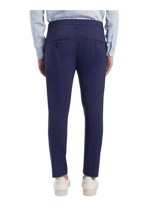 Pantaloni Alfredo slim in popeline cotone e nylon DONDUP | Pantaloni | UP518-PS0020U-002866