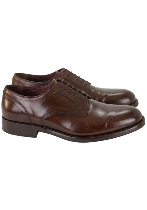 Stringata fondo Rigel testa di moro LEMARGO | Scarpe | DF16ART