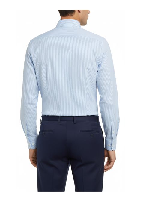 Shirt | White and Light Blue Stripes LORI | Shirts | 22103