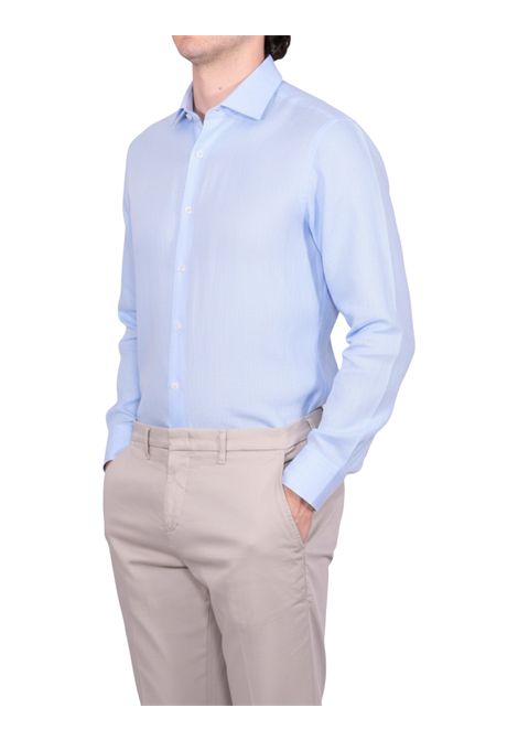 Light Blue Pure Linen Shirt LORI | Shirts | 24012