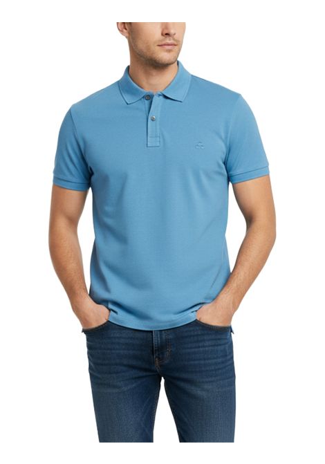 Zeno 02 avioPolo in cotone piqué con logo ricamato PEUTEREY | Polo | PEU5465258