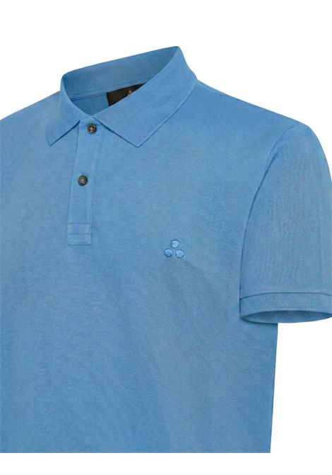 Zeno 02 avioPolo in cotone piqué con logo ricamato PEUTEREY | Polo | PEU5465258