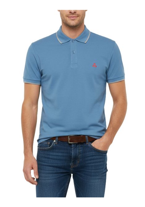 New Medinilla Str 02Polo in piqué di cotone stretch PEUTEREY | Polo | PEU5468258