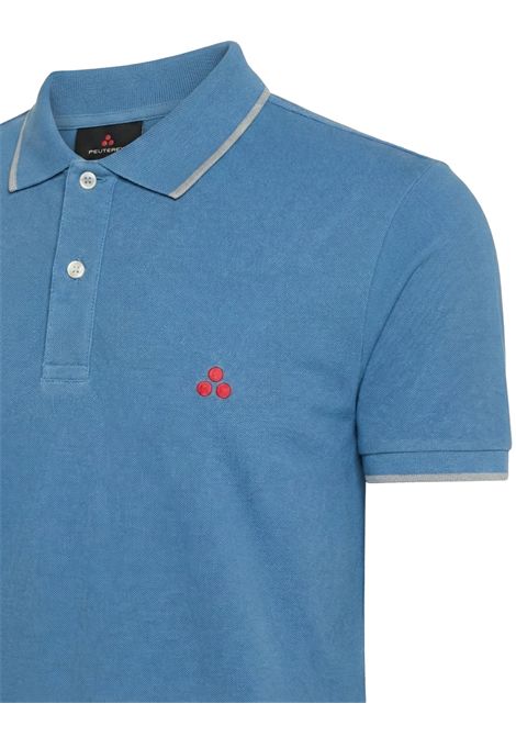 New Medinilla Str 02Polo in piqué di cotone stretch PEUTEREY | Polo | PEU5468258