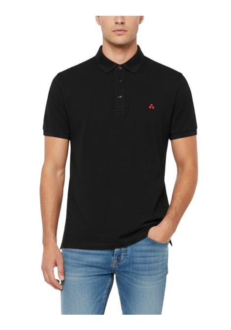 Mezzola 02Polo in piqué misto seta PEUTEREY | Polo | PEU5471NER