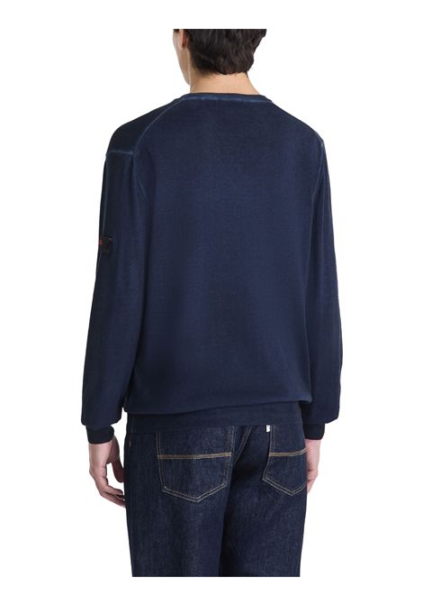 Garment-dyed cotton tricot sweater PEUTEREY | Knitwear | PEU5841215