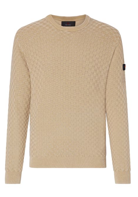 Sweater with geometric workmanship PEUTEREY | Knitwear | PEU5845794