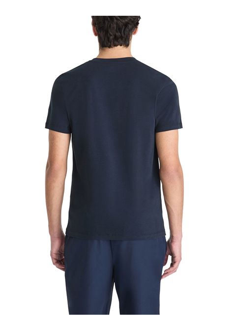 Stretch cotton T-shirt with printed logo PEUTEREY | T-Shirts | PEU5848215