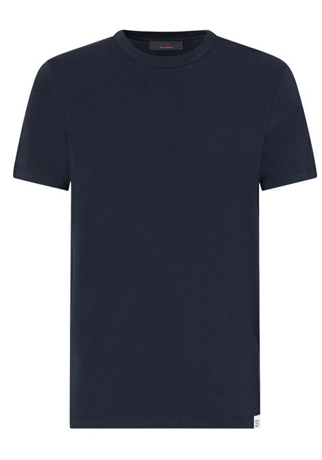 Stretch cotton T-shirt with printed logo PEUTEREY | T-Shirts | PEU5848215