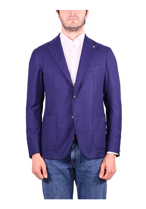 Two-Button Blazer in Pure Virgin Wool Super 110'S TAGLIATORE | Blazer | 1SMC22K-PE060069387