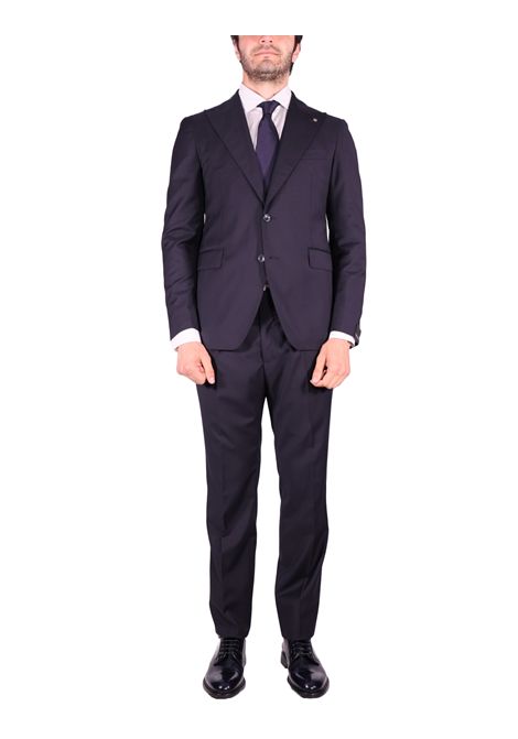 Two-Button Suit in Super 110s Virgin Wool TAGLIATORE | Suits | 2SVS26B11-PE-0600041254