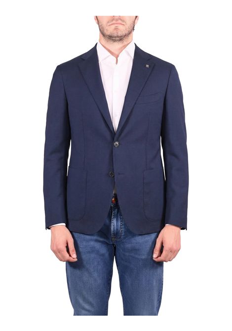 Dakar | Unstructured Bistretch Virgin Wool Blazer TAGLIATORE | Blazer | G-DAKAR22K-PE-5500191254