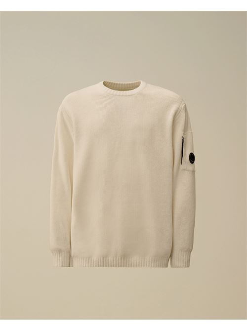 maglia girocollo in ciniglia C.P.Company | 19CMKN017A103