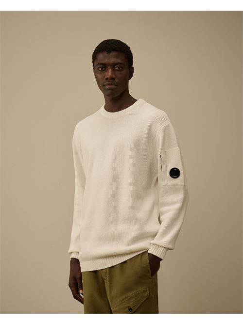 maglia girocollo in ciniglia C.P.Company | 19CMKN017A103