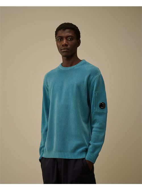 maglia girocollo in ciniglia C.P.Company | 19CMKN017A815