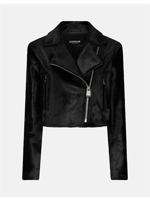 chiodo cropped in cavallino Dondup | DJ710 PL0636D XXX999