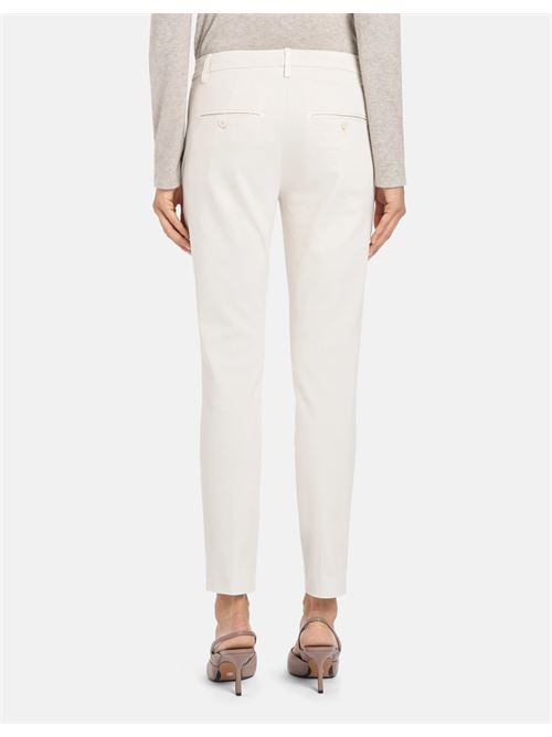 Pantaloni Perfect slim in gabardina mano calda Dondup | DP066 GSE043D PTD005