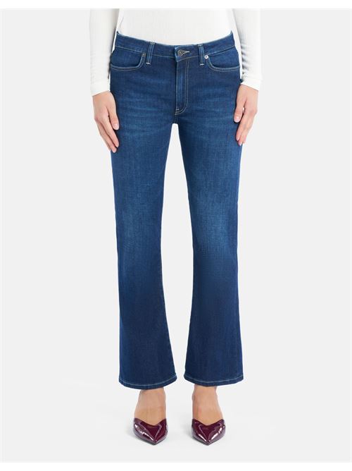 jeans mandy super skinny bootcut in denim stretch Dondup | DP449 DS0345D LG9800