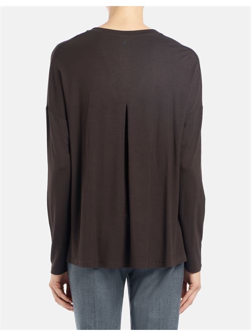 t-shirt scollo v over in viscosa Dondup | DS044 JS0306D XXX730