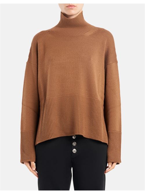 maglia dolcevita over in lana Dondup | DT275 M00796D 002430