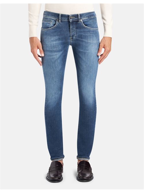 Jeans George skinny in denim stretch responsabile Dondup | UP232 DSK316U J13800