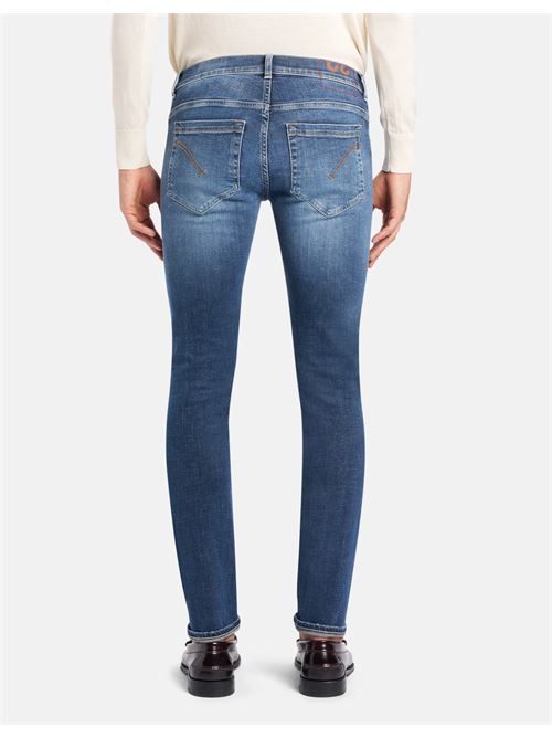 Jeans George skinny in denim stretch responsabile Dondup | UP232 DSK316U J13800