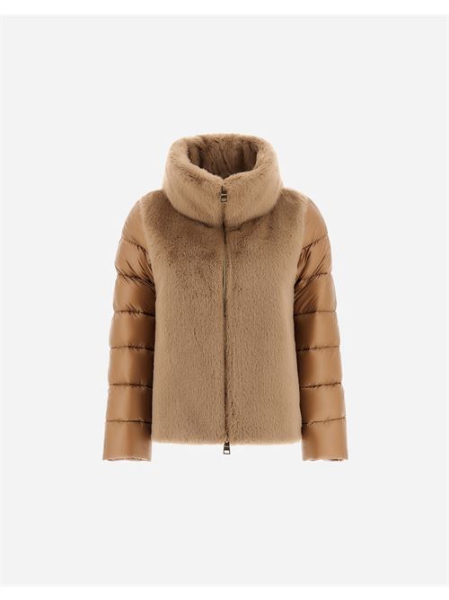 cappa in nylon ultralight e lady alternative fur Herno | PI002017D 12017Z2157