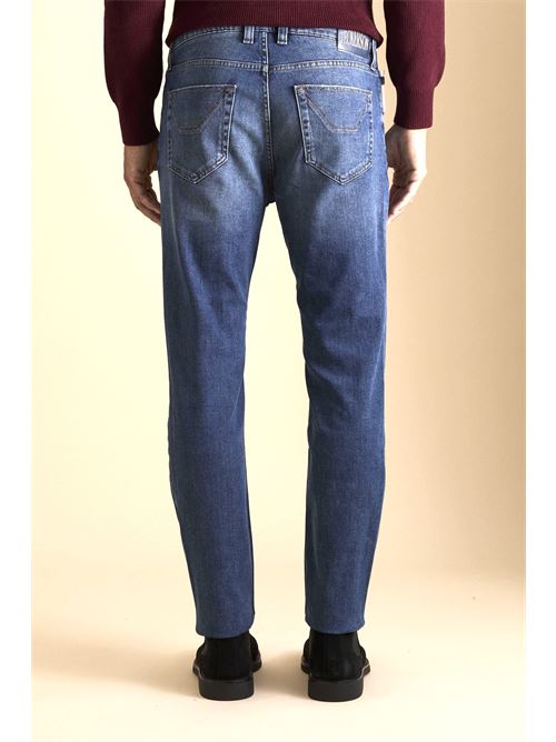 jeans con toppa inglese Jeckerson | AI25JUPPA030ANNIV002D061A