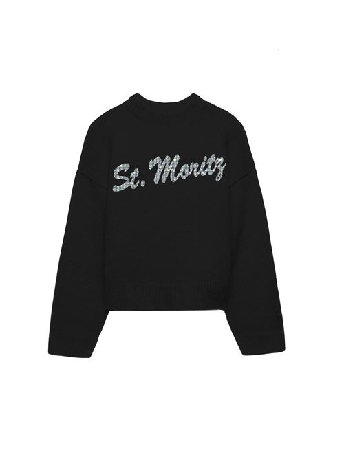 maglia girocollo constrass MC2 Saint Bart | LOUISE00491I