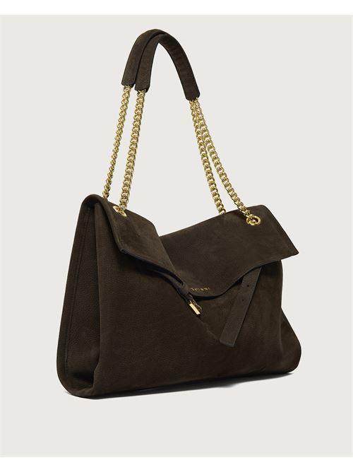 Borsa Venus Nabucco Midi a spalla in pelle nabuk Orciani | B02212CTE