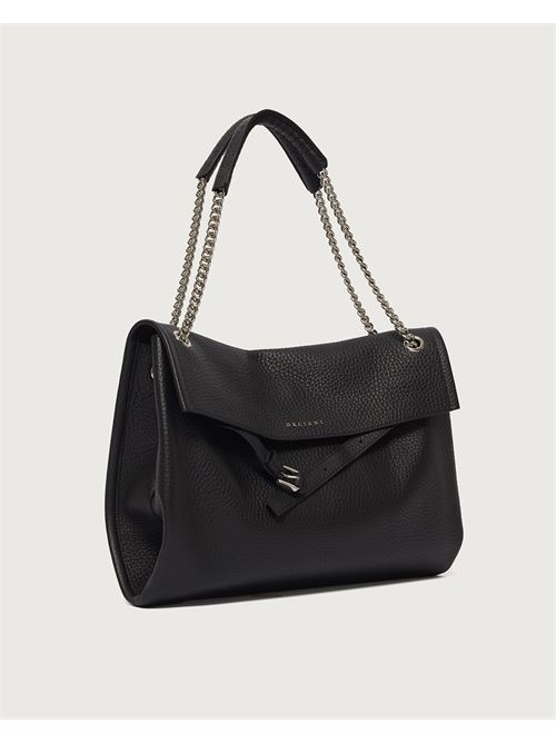Borsa Venus Soft Midi a spalla in pelle martellata Orciani | B02212NE
