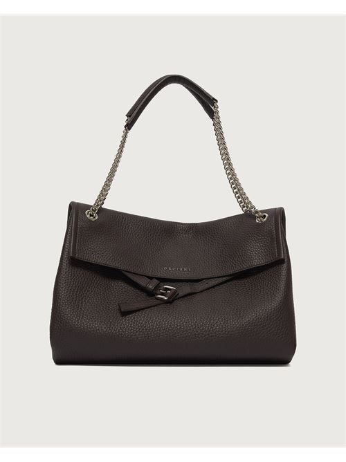 Borsa Venus Soft Midi a spalla in pelle martellata Orciani | B02212TE