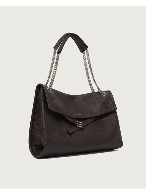 Borsa Venus Soft Midi a spalla in pelle martellata Orciani | B02212TE