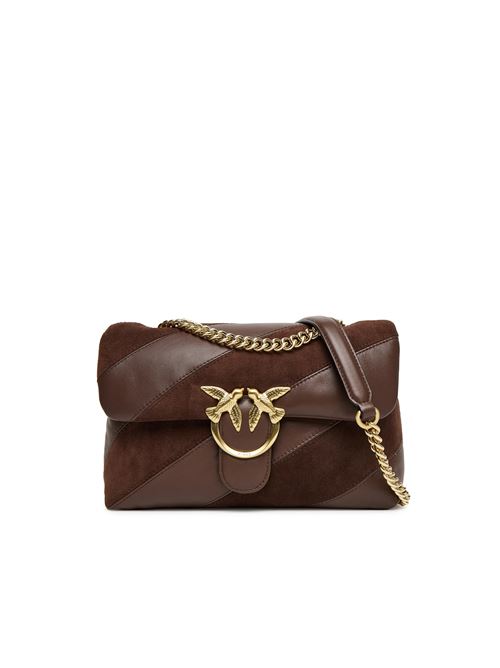 borsa a tracolla media  pelle e suede Pinko | 100038 A2JYL74V