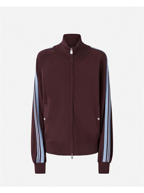 felpa con zip e logo love birds Pinko | 105391 A2FQR57