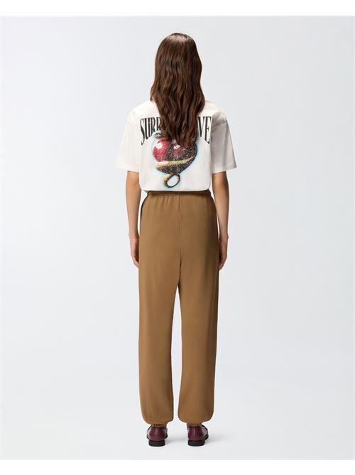 pantaloni joggers in felpa con logo Pinko | 105508 A2RBM10